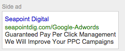 Adwords without puct