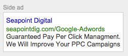 Google Adwords Copy