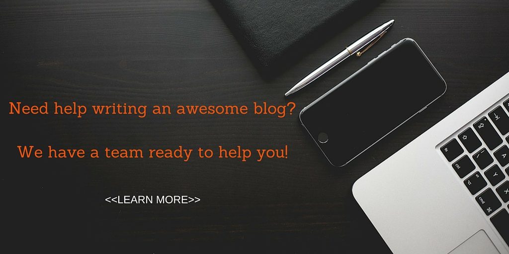 Need help writing an awesome blog- We have